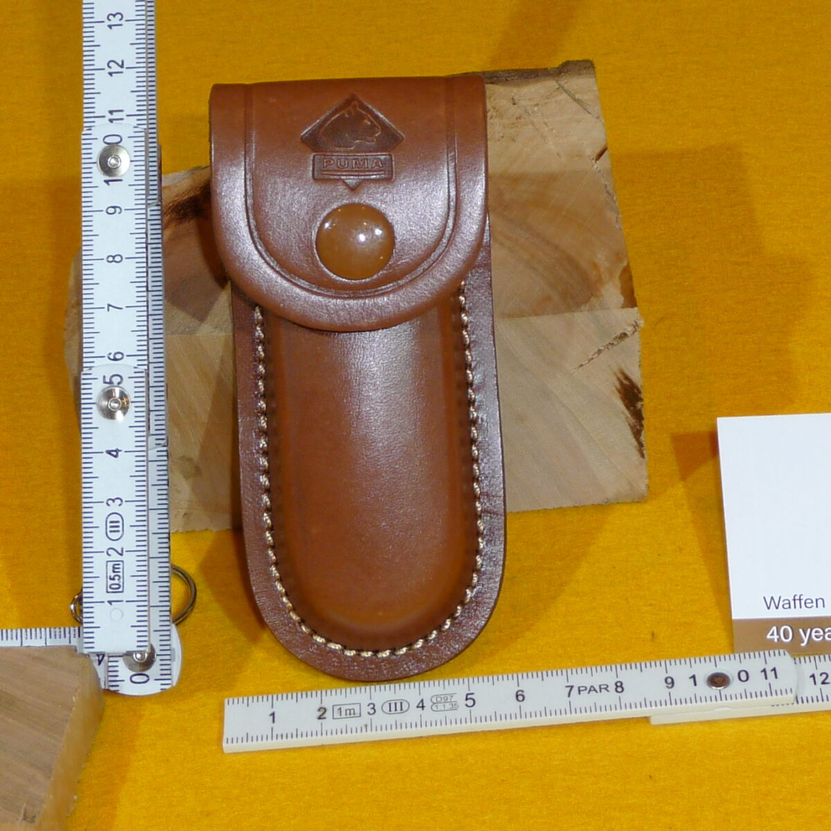 Puma Messertasche braun 12x5 cm Farbe braun