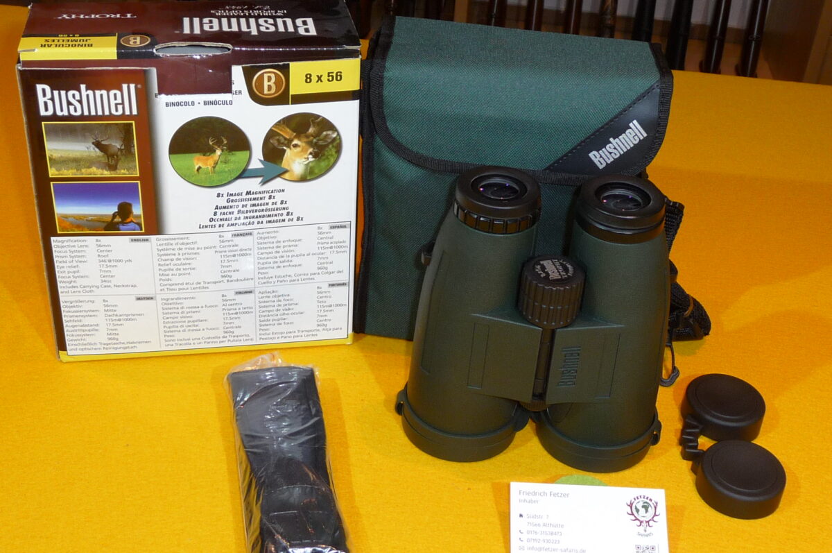 Bushnell Fernglas 8x56 Trophy