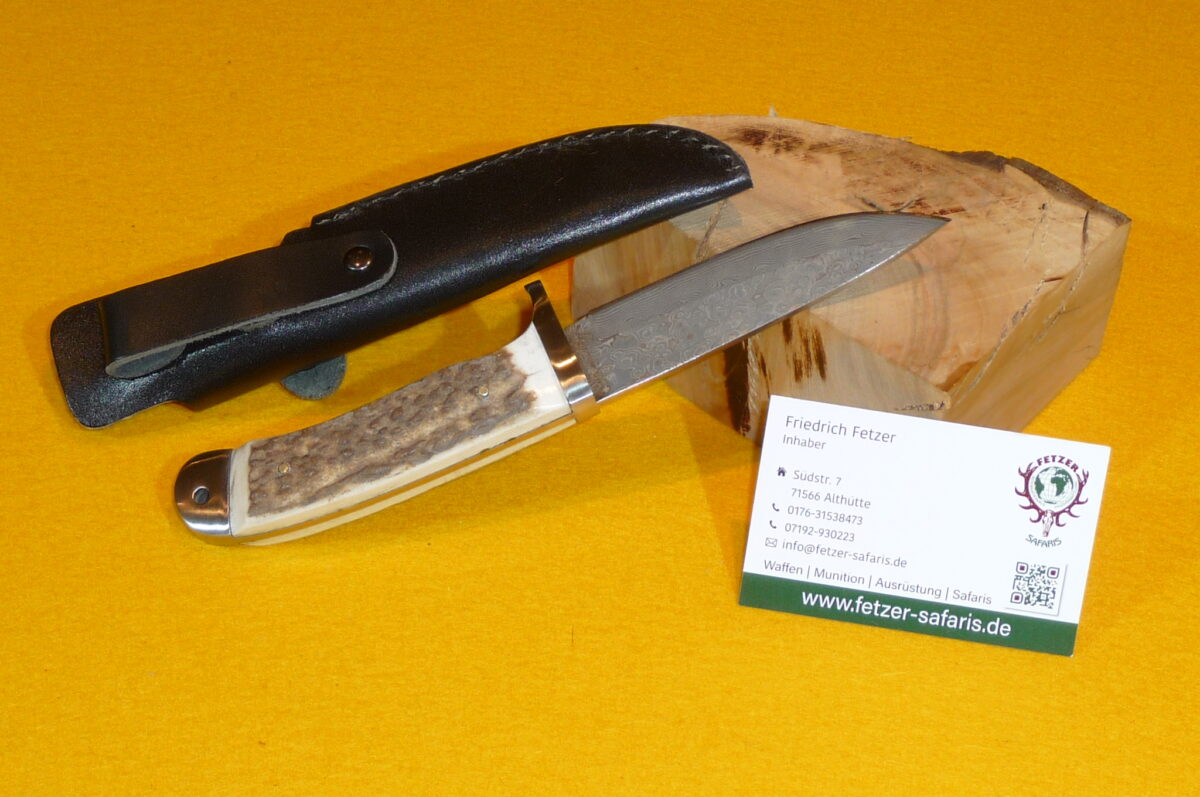 Jagdmesser Damaststahl – Bild 3